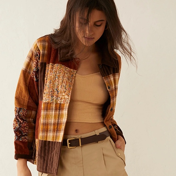 NWT Patchwork Colorblock Jacket - Picture 2 of 5